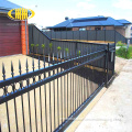 High quality ornaments wrought iron panel fence